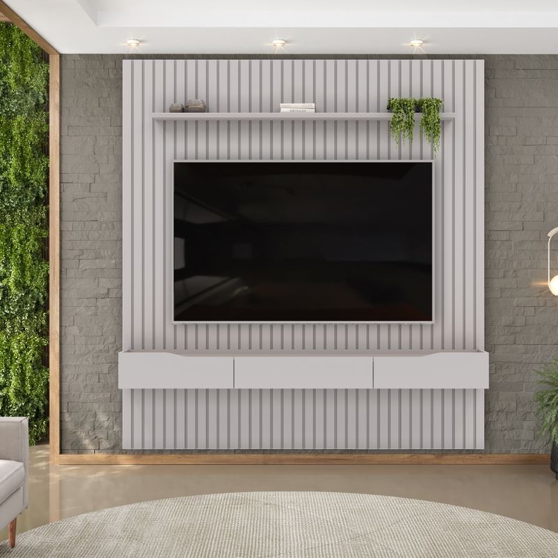 Painel-Ripado-para-TV-ate-65-Polegadas-3-Gavetas-Pratic-DJ-Moveis