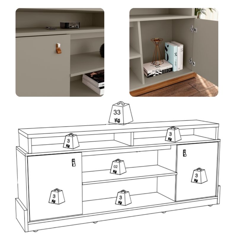 Rack-para-TV-ate-75-Polegadas-2-Portas-com-Rodizios-Montana-Mobler