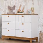 Quarto-de-Bebe-com-Comoda-Berco-e-Colchao-Liza-Permobili