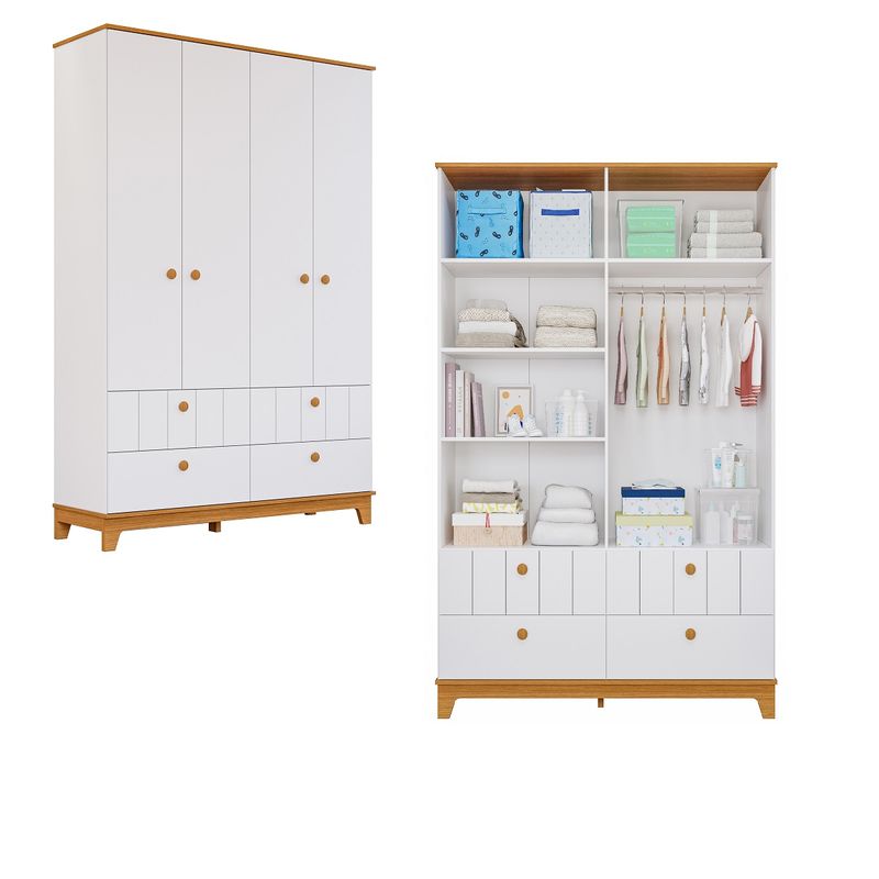 Quarto-de-Bebe-com-Guarda-Roupa-Berco-e-Colchao-Liza-Permobili