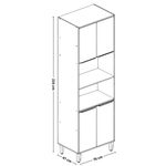 Paneleiro-Torre-Quente-4-Portas-70cm-em-MDF-Diva-MGM-Moveis