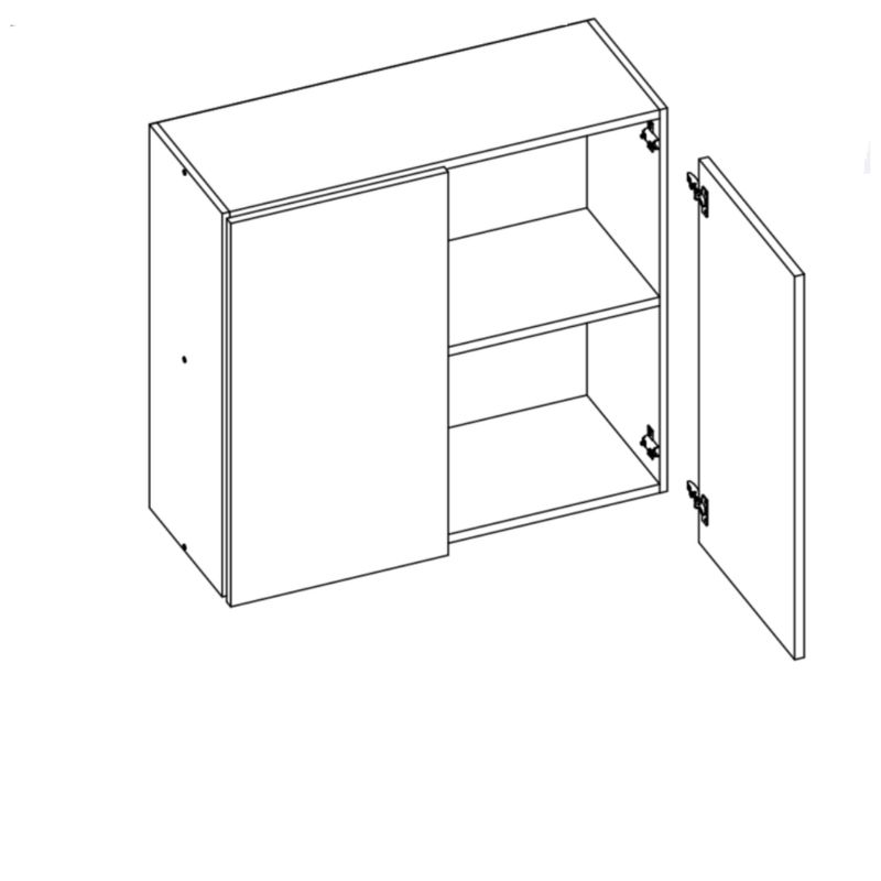 Armario-Aereo-2-Portas-70cm-em-MDF-Luana-Aramoveis