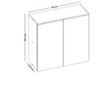 Armario-Aereo-2-Portas-70cm-em-MDF-Luana-Aramoveis