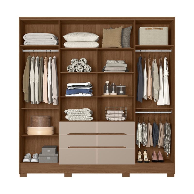 Guarda-Roupa-Casal-com-Espelho-6-Portas-3-Gavetas-e-Pes-San-Francisco-Moval