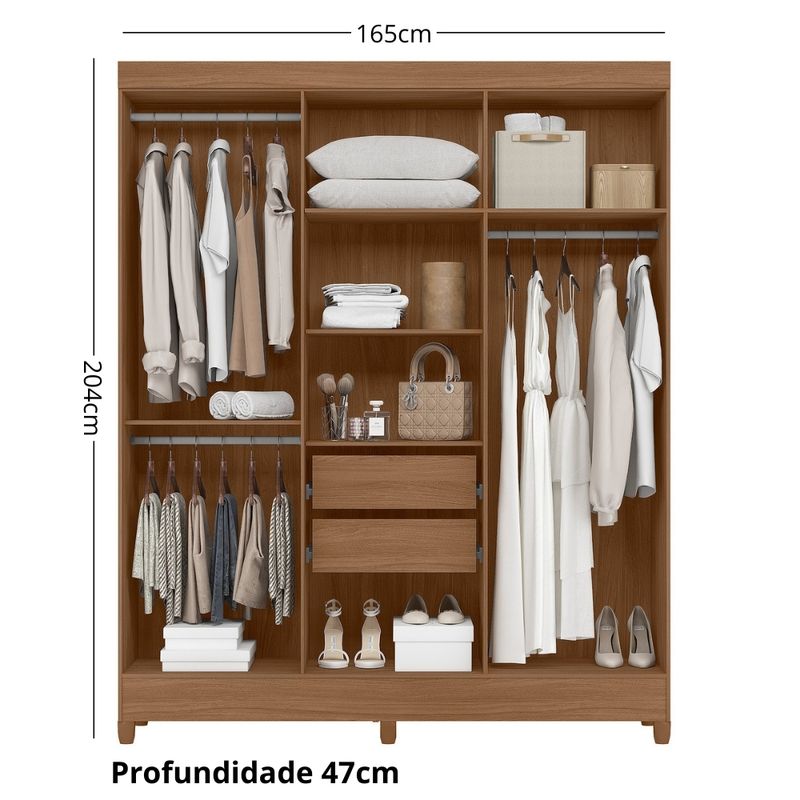 Guarda-Roupa-Solteiro-Frisado-com-Pes-6-Portas-Uruguai-Moval