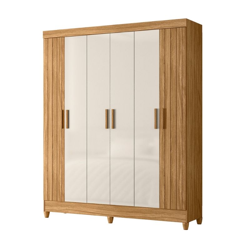 Guarda-Roupa-Solteiro-Frisado-com-Pes-6-Portas-Uruguai-Moval