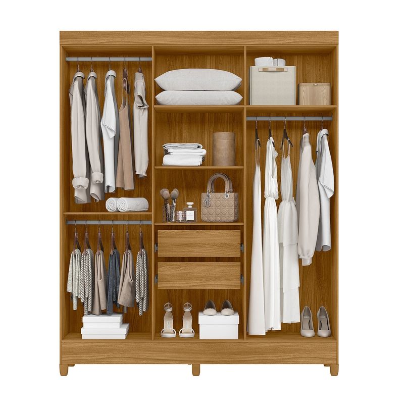Guarda-Roupa-Solteiro-Frisado-com-Pes-6-Portas-Uruguai-Moval