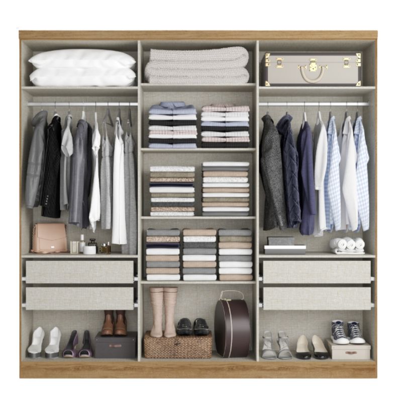 Guarda-Roupa-Casal-com-Espelho-6-Portas-Passione-Glass-THB