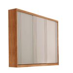Guarda-Roupa-Casal-Frisado-3-Portas-de-Correr-em-MDF-Oslo-Rufato