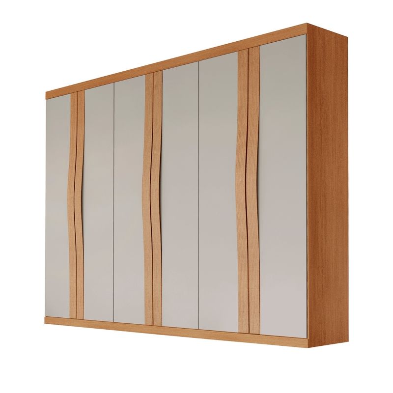 Guarda-Roupa-Casal-6-Portas-em-MDF-Linea-Rufato