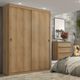 Guarda Roupa Solteiro 2 Portas de Correr Harmony THB