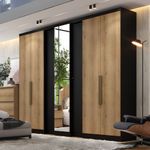 Guarda-Roupa-Casal-com-Espelho-7-Portas-Selecto-Plus-Glass-THB