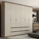 Guarda Roupa Casal 6 Portas 4 Gavetas Nobre THB