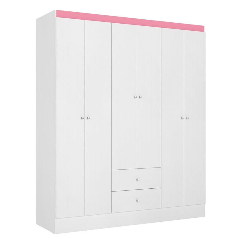 Guarda-Roupa-Casal-Flex-6-Portas-2-Gavetas-Astro-THB