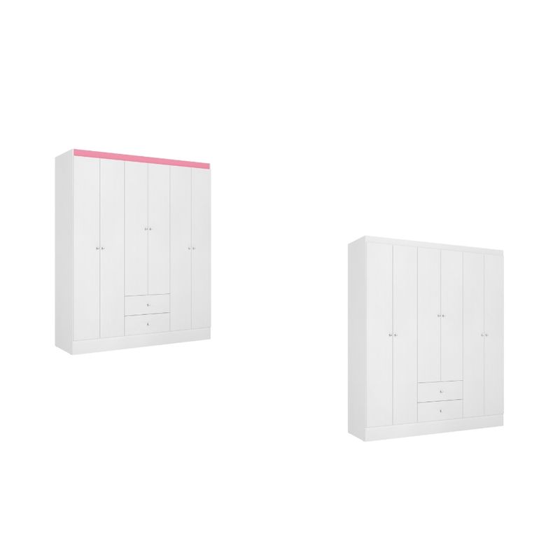 Guarda-Roupa-Casal-Flex-6-Portas-2-Gavetas-Astro-THB