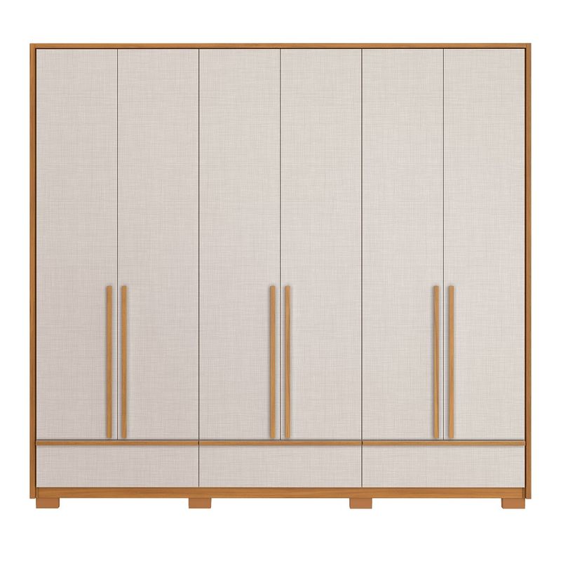 Guarda-Roupa-Casal-com-Pes-6-Portas-3-Gavetas-NT-6035-Notavel-Moveis