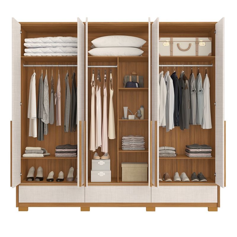 Guarda-Roupa-Casal-com-Pes-6-Portas-3-Gavetas-NT-6035-Notavel-Moveis