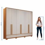 Guarda-Roupa-Casal-com-Pes-6-Portas-3-Gavetas-NT-6035-Notavel-Moveis