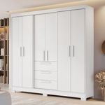 Guarda-Roupa-Casal-com-Pes-6-Portas-3-Gavetas-NT-6030-Notavel-Moveis