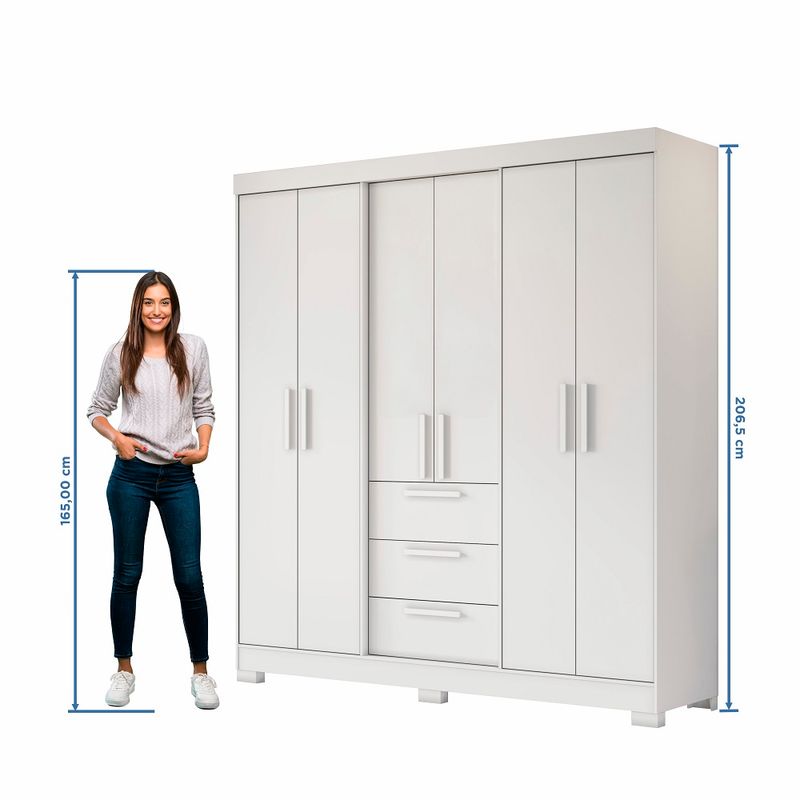 Guarda-Roupa-Casal-com-Pes-6-Portas-3-Gavetas-NT-6030-Notavel-Moveis