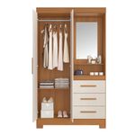 Guarda-Roupa-Solteiro-com-Espelho-e-Pes-2-Portas-3-Gavetas-NT-6020-Notavel-Moveis