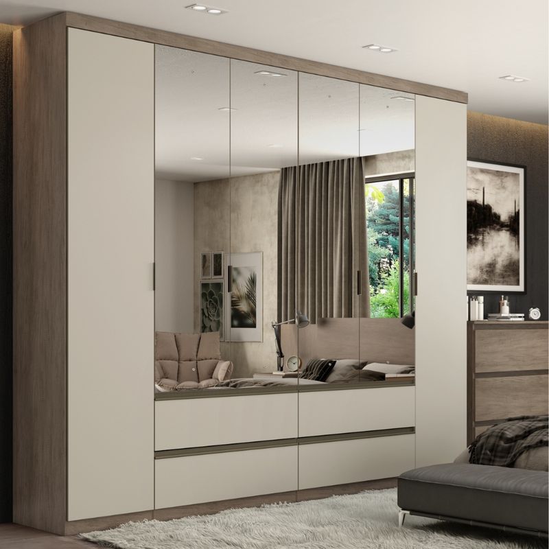 Guarda-Roupa-Casal-Com-4-Espelhos-6-Portas-4-Gavetas-em-MDF-Nobre-Full-Glass-THB