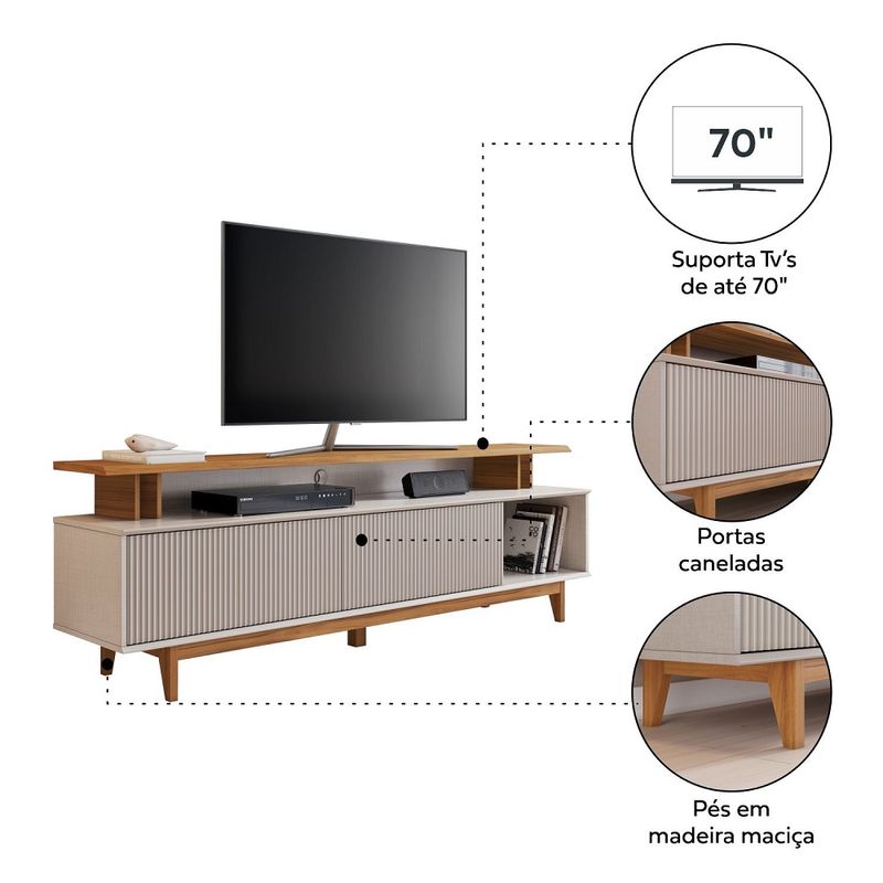 Rack-Canelado-para-TV-ate-70-Polegadas-2-Portas-com-Pes-de-Madeira-NT-1385-Notavel-Moveis