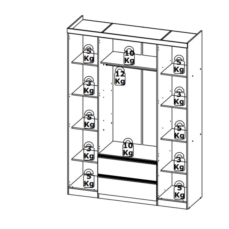Guarda-Roupa-Solteiro-com-Espelho-4-Portas-2-Gavetas-em-MDF-Nobre-THB