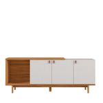 Rack-para-TV-ate-50-Polegadas-3-Portas-com-Pes-de-Madeira-NT-1380-Notavel-Moveis