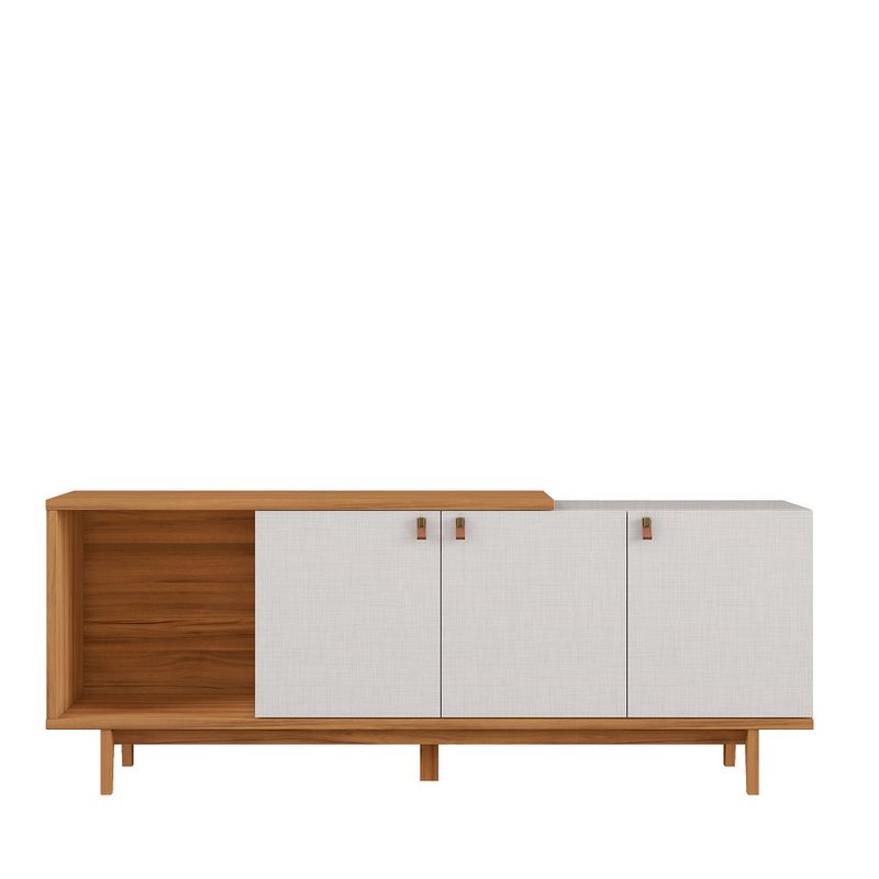 Rack-para-TV-ate-50-Polegadas-3-Portas-com-Pes-de-Madeira-NT-1380-Notavel-Moveis