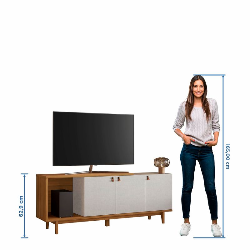 Rack-para-TV-ate-50-Polegadas-3-Portas-com-Pes-de-Madeira-NT-1380-Notavel-Moveis
