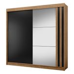 Guarda-Roupa-Casal-Ripado-com-Espelho-2-Portas-de-Correr-em-MDF-Seul-Visao-Moveis