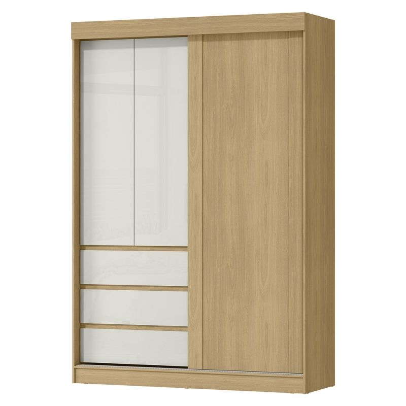 Guarda-Roupa-Solteiro-3-Portas-3-Gavetas-em-MDF-Bagda-Visao-Moveis