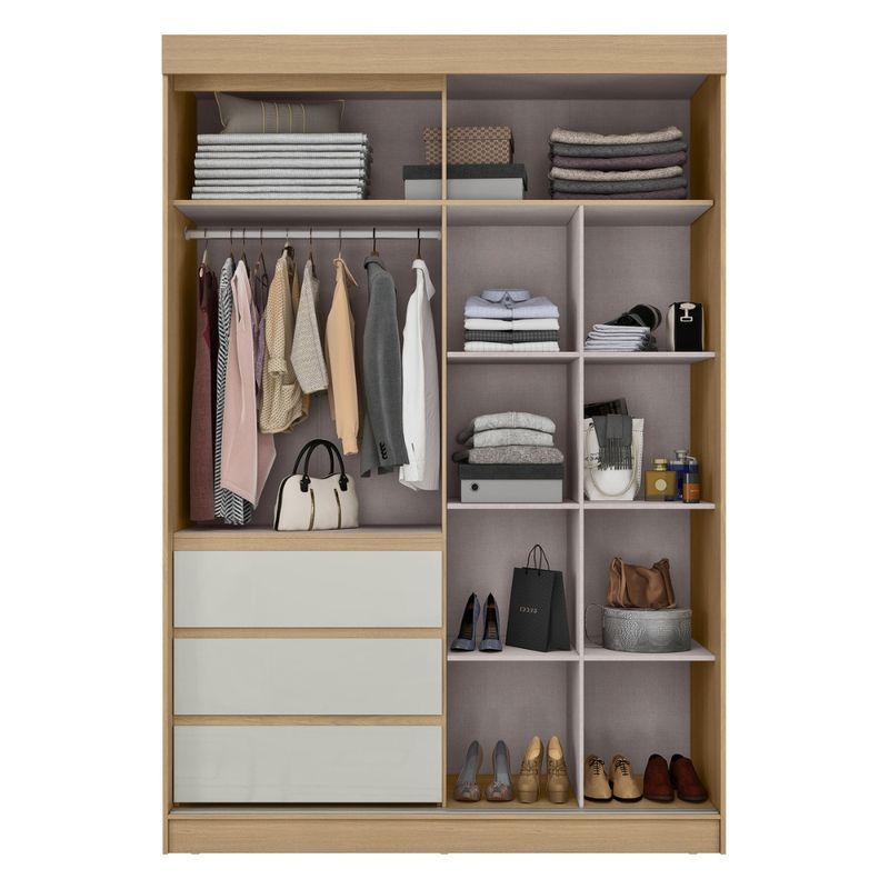 Guarda-Roupa-Solteiro-3-Portas-3-Gavetas-em-MDF-Bagda-Visao-Moveis