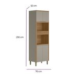 Paneleiro-Torre-Quente-5-Portas-em-MDF-Allure-Linea-Brasil