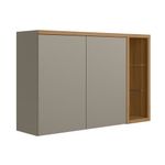 Armario-Aereo-2-Portas-com-LED-em-MDF-Allure-Linea-Brasil