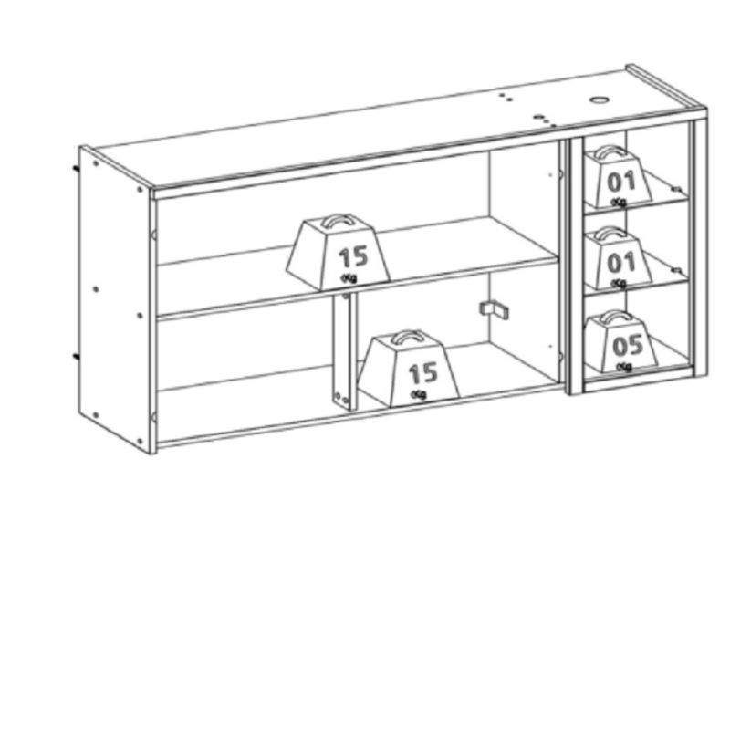Armario-Aereo-2-Portas-com-LED-em-MDF-Allure-Linea-Brasil