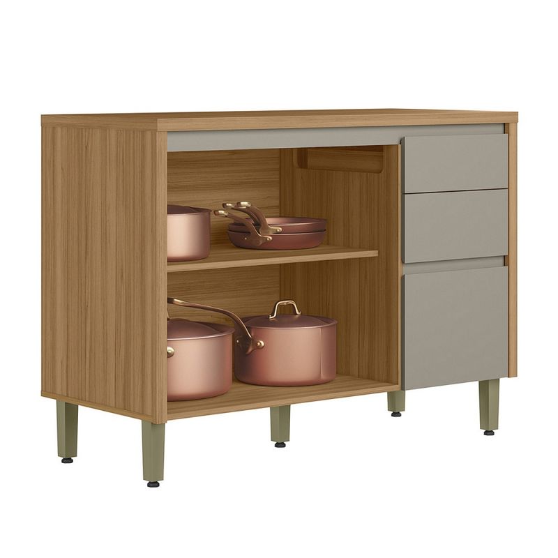 Balcao-2-Portas-3-Gavetas-com-Tampo-em-MDF-Allure-Linea-Brasil