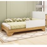 Quarto-de-Bebe-com-2-Berco-Mini-Cama-Comoda-1-Portas-3-Gavetas-com-Janela-Popy-Retro-Peroba