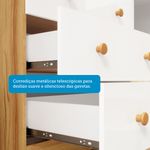 Quarto-de-Bebe-Completo-com-Berco-Minicama-Ben-Guarda-Roupa-Smim-New-e-Comoda-Junior-New-MDF-Moveis-Peroba