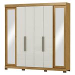 Guarda-Roupa-Casal-com-Espelho-6-Portas-e-Pes-Bogota-Visao-Moveis