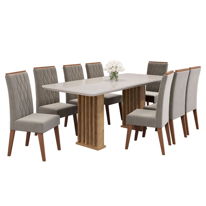 Conjunto-Sala-de-Jantar-Mesa-Munique-com-8-Cadeiras-Cristal-Viero
