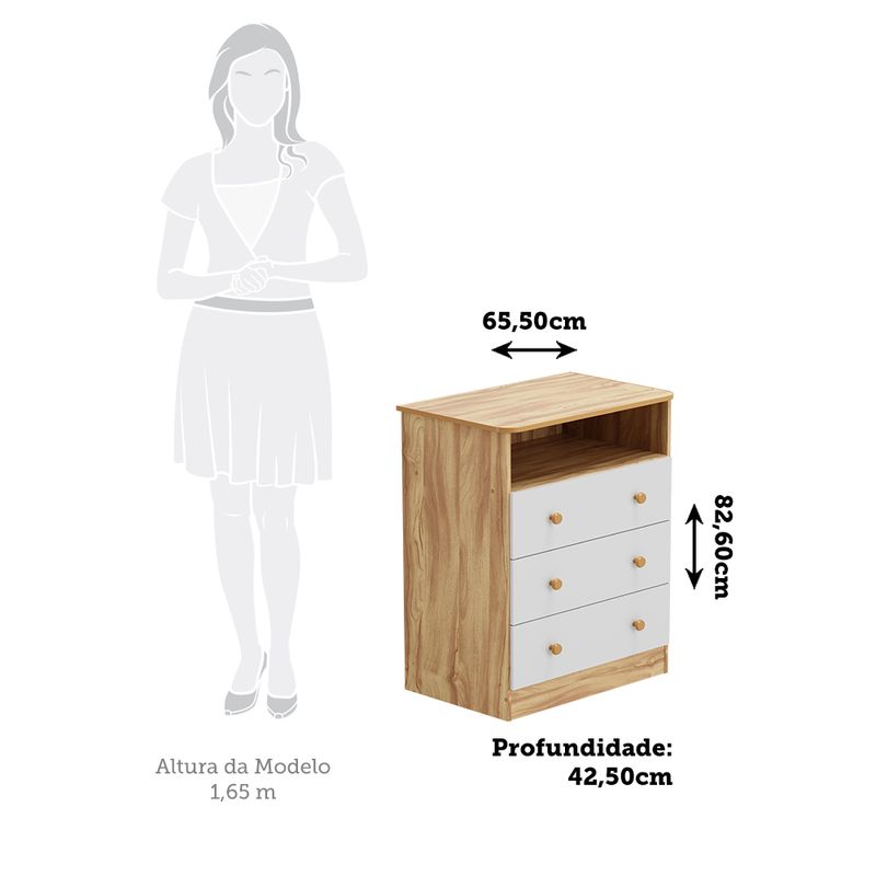 Quarto-de-Bebe-com-Comoda-Smin-New-e-Berco-Uli-MDF-Moveis-Peroba