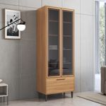 Cristaleira-2-Portas-com-Vidro-Fume-1-Gaveta-Jade-Delmarco