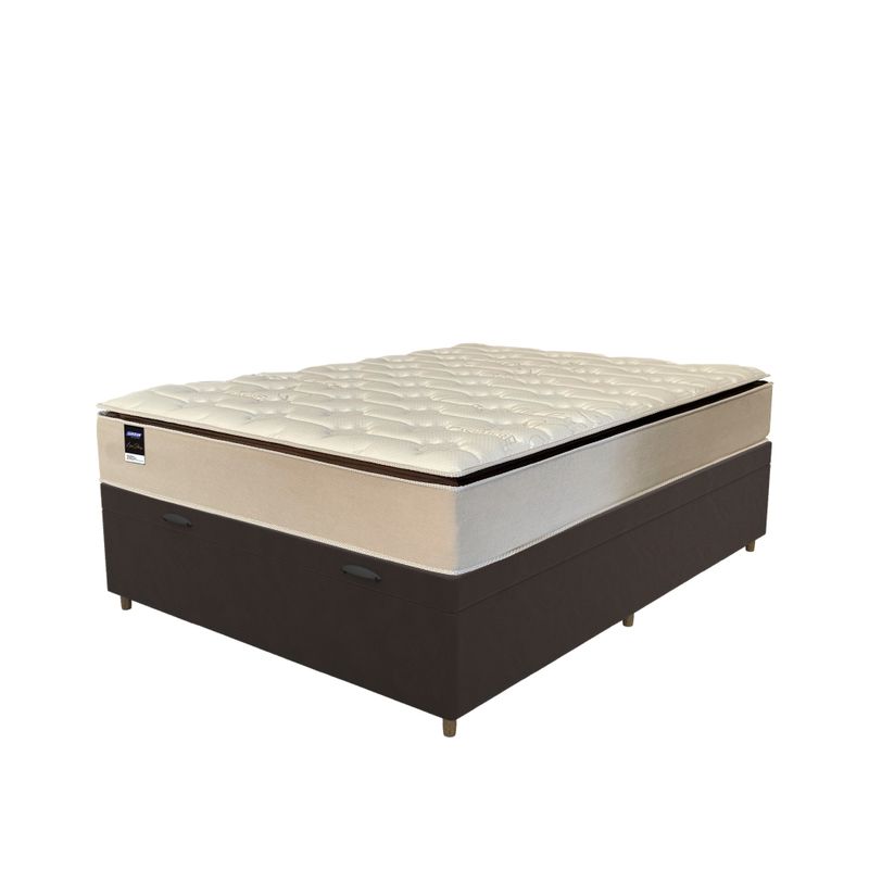 Cama-Box-Bau-Casal-138cm-JSW-Molas-Ensacadas-Love-Story-HF25-Gazin