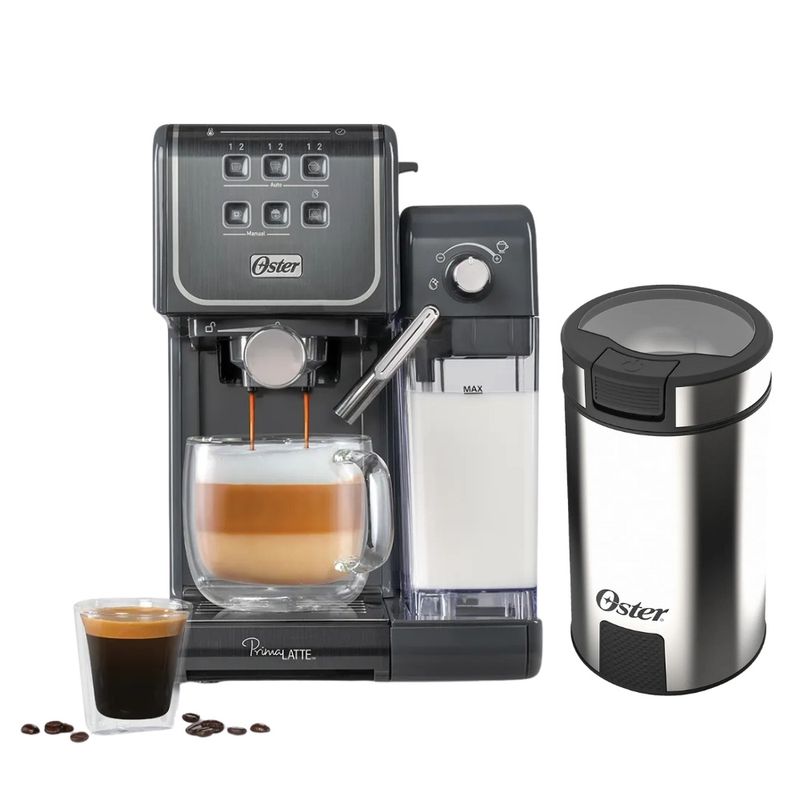 Kit-Oster-Cafeteira-Eletrica-Primalatte-e-Moedor-OMDR100
