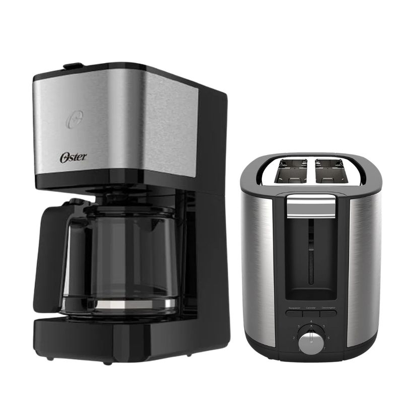 Kit-Oster-Cafeteira-Eletrica-OCAF600-e-Torradeira-OTOR600