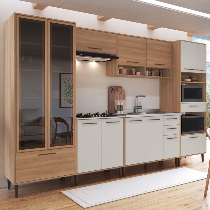 Cozinha-Modulada-6-Pecas-sem-Tampo-com-Vidro-Fume-Jade-Delmarco