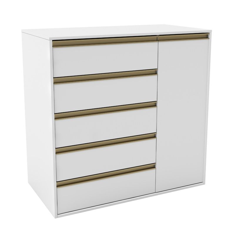 Comoda-5-Gavetas-1-Porta-em-MDF-Select-Belmax