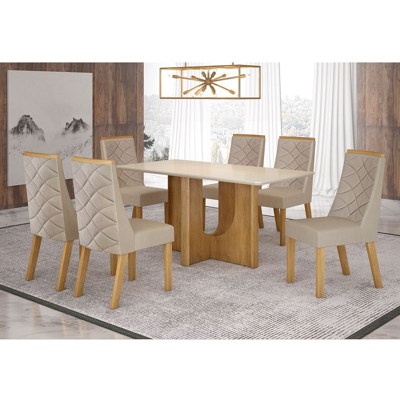 Sala-de-Jantar-Mesa-Dora-160cm-6-cadeiras-Aurora-Valdemoveis